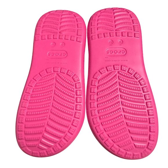 Crocs Classic Crush Pink Clogs, Size 9M 11W NWOB - Picture 10 of 11
